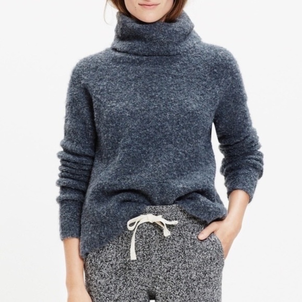 Madewell Fuzzy Turtleneck